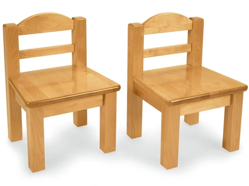 Toddler Hardwood Table & Chairs Set - US 5631