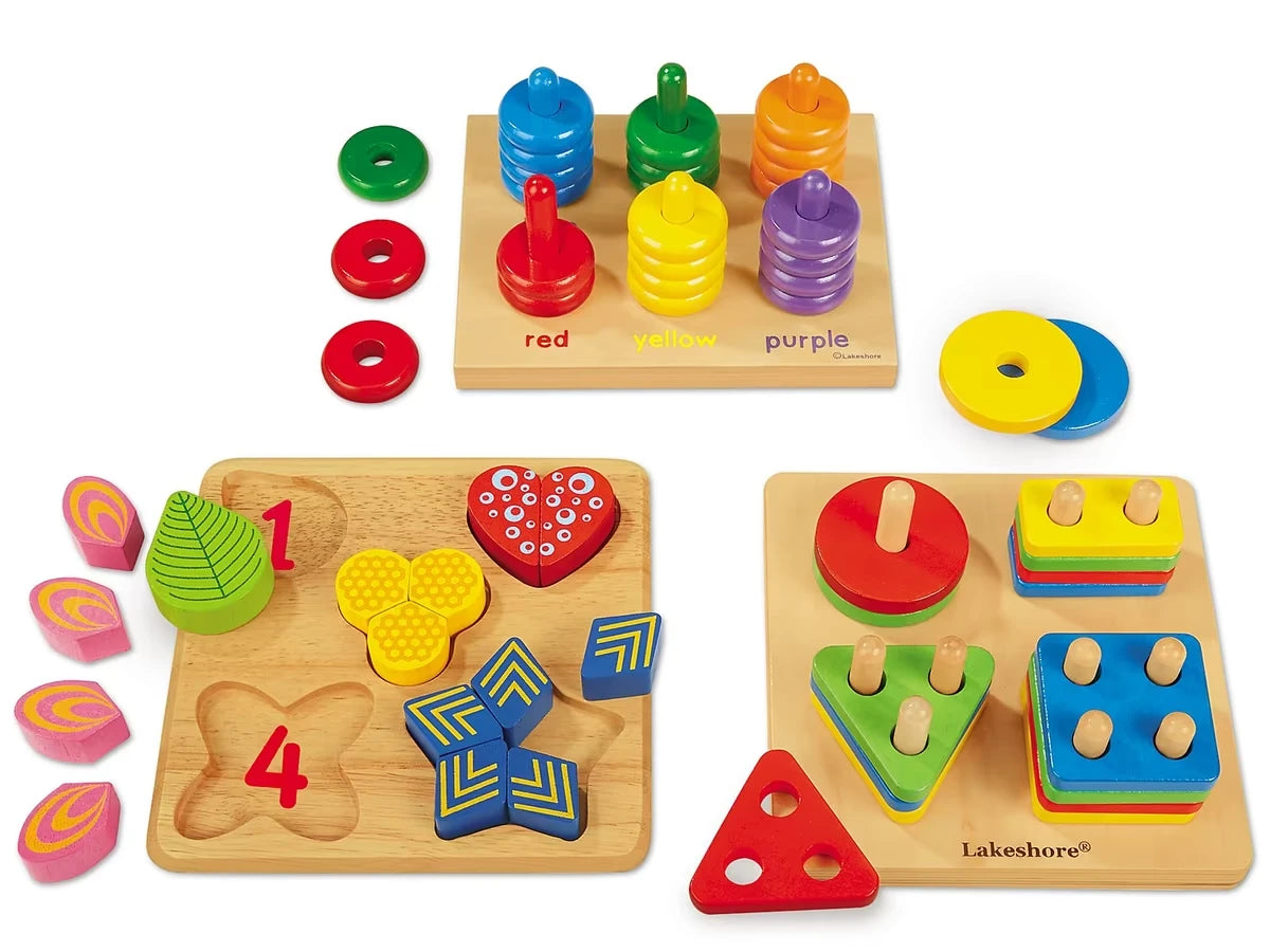 Classic Hardwood Activity Boards - Complete Set - US 3063