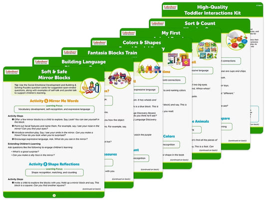 High-Quality Toddler Interactions Kit - US 9661