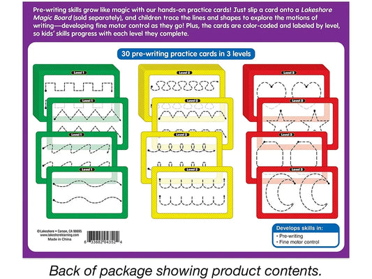 Magic Board Pre-Writing Practice Cards - US 8027