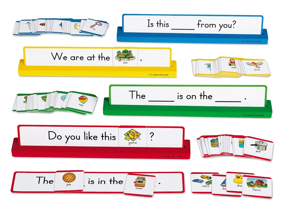 Creating Sight-Word Sentences Center - US 9713