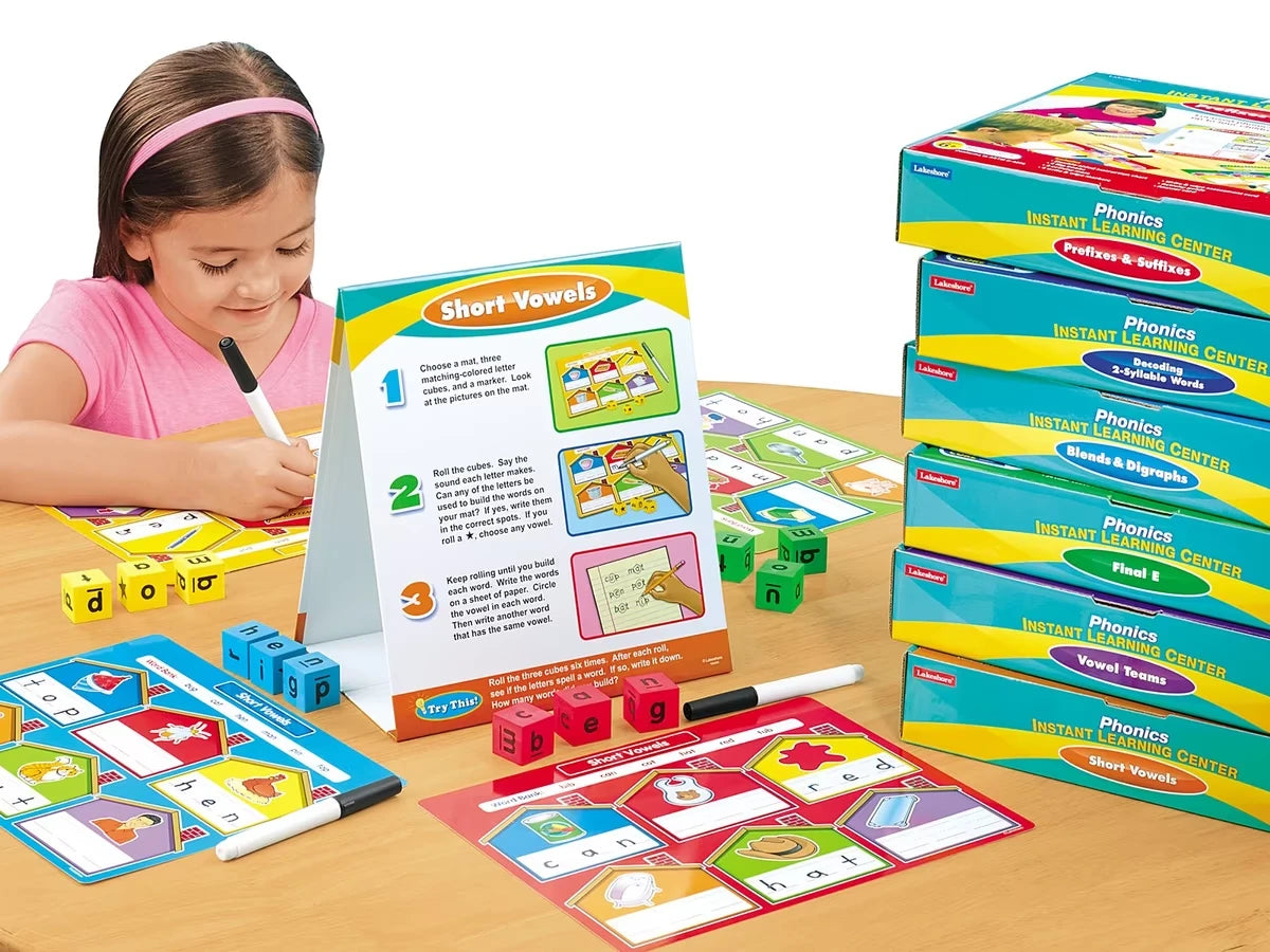 Phonics Instant Learning Centers - Complete Set - US 5401