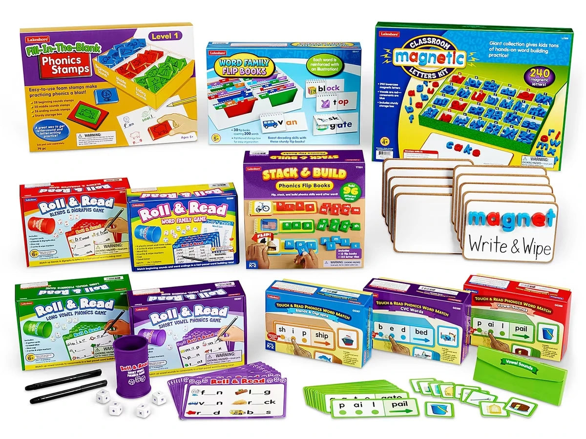 Hands-On Phonics Learning Bundle - K-Gr. 3 - US 1423