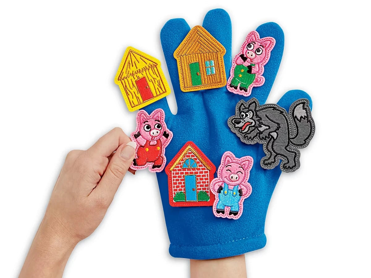 Three Little Pigs Storytelling Puppets - US 7266