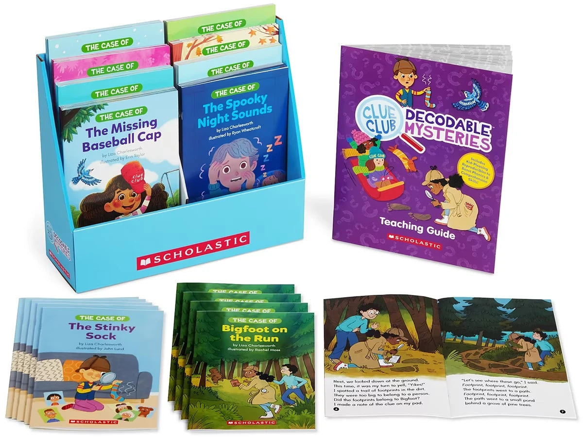 Solve the Case! Decodable Phonics Mysteries - US 5047