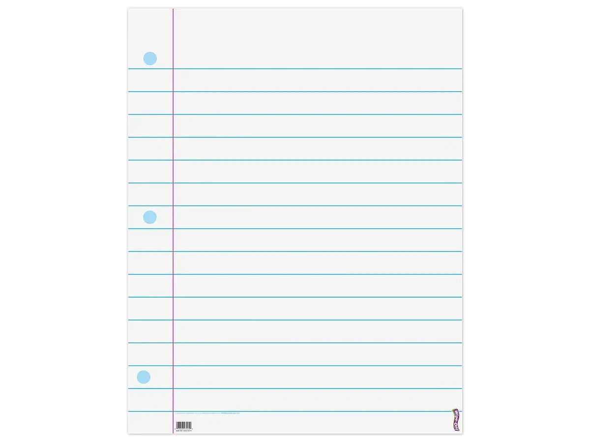 Giant Write & Wipe Notebook Pages - US 1955