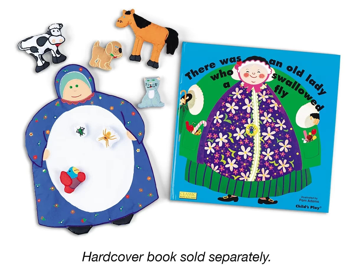 There Was an Old Lady Who Swallowed a Fly Storytelling Kit - US 9030