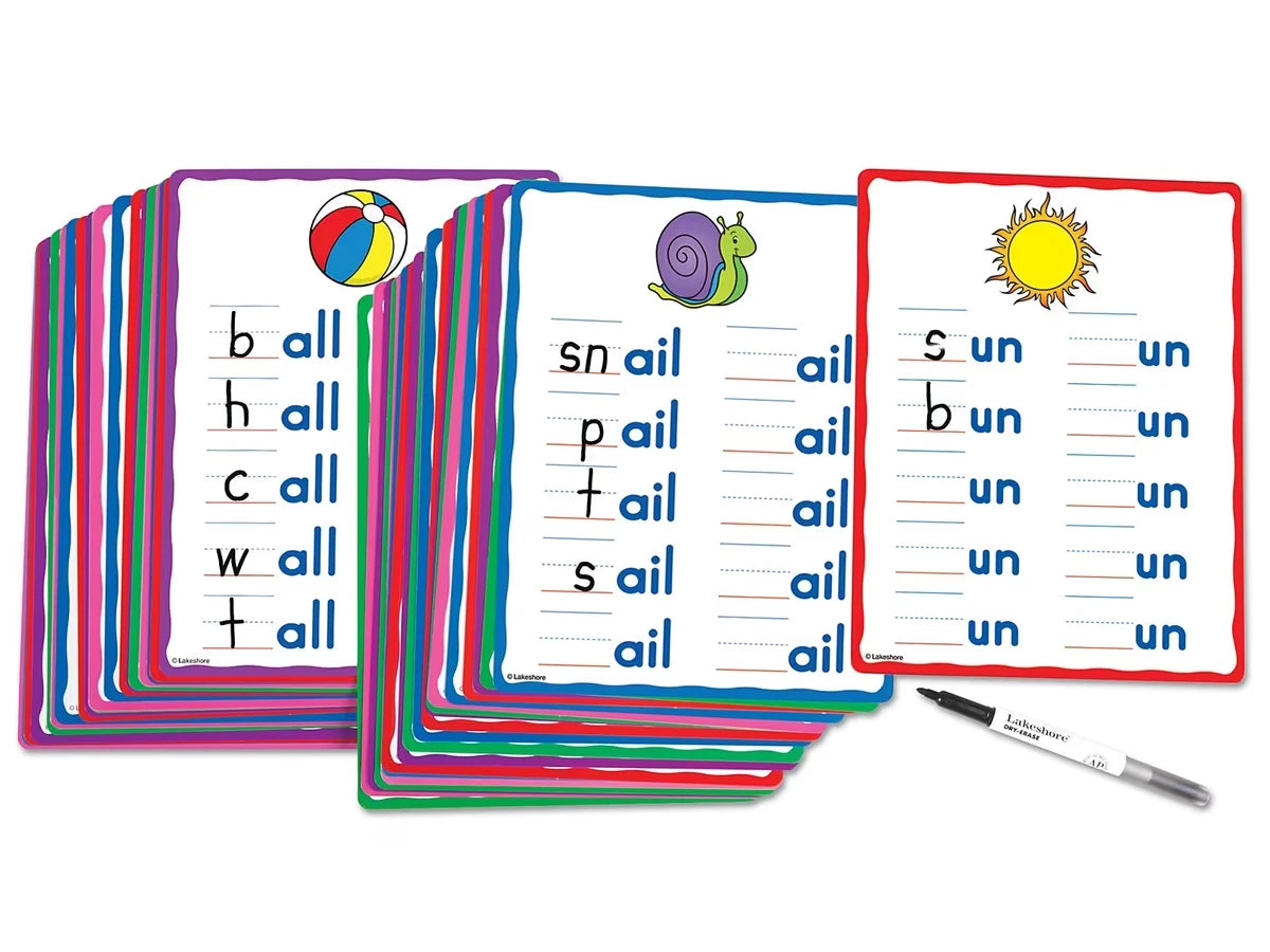 Word Family Practice Cards - US 7746