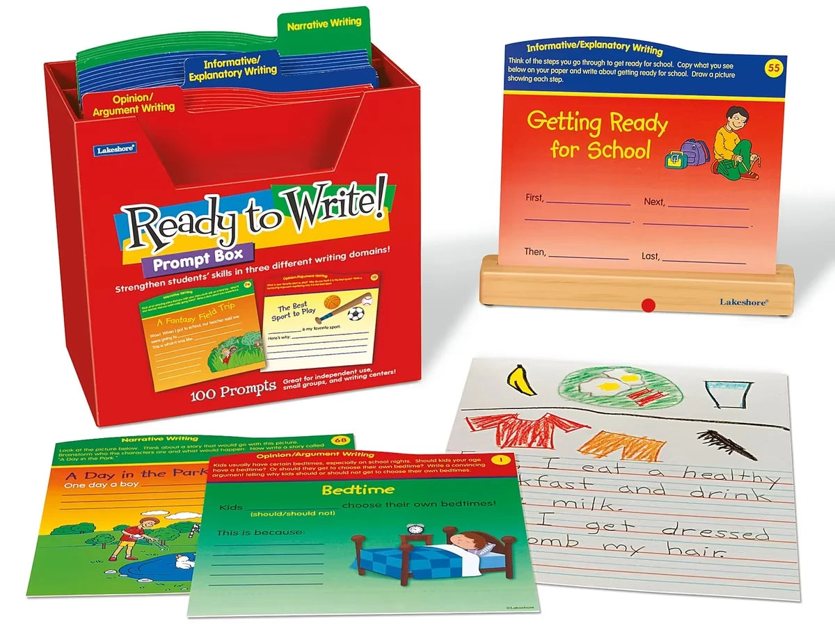Ready to Write! Prompt Box - Gr. 2-3 - US 5643