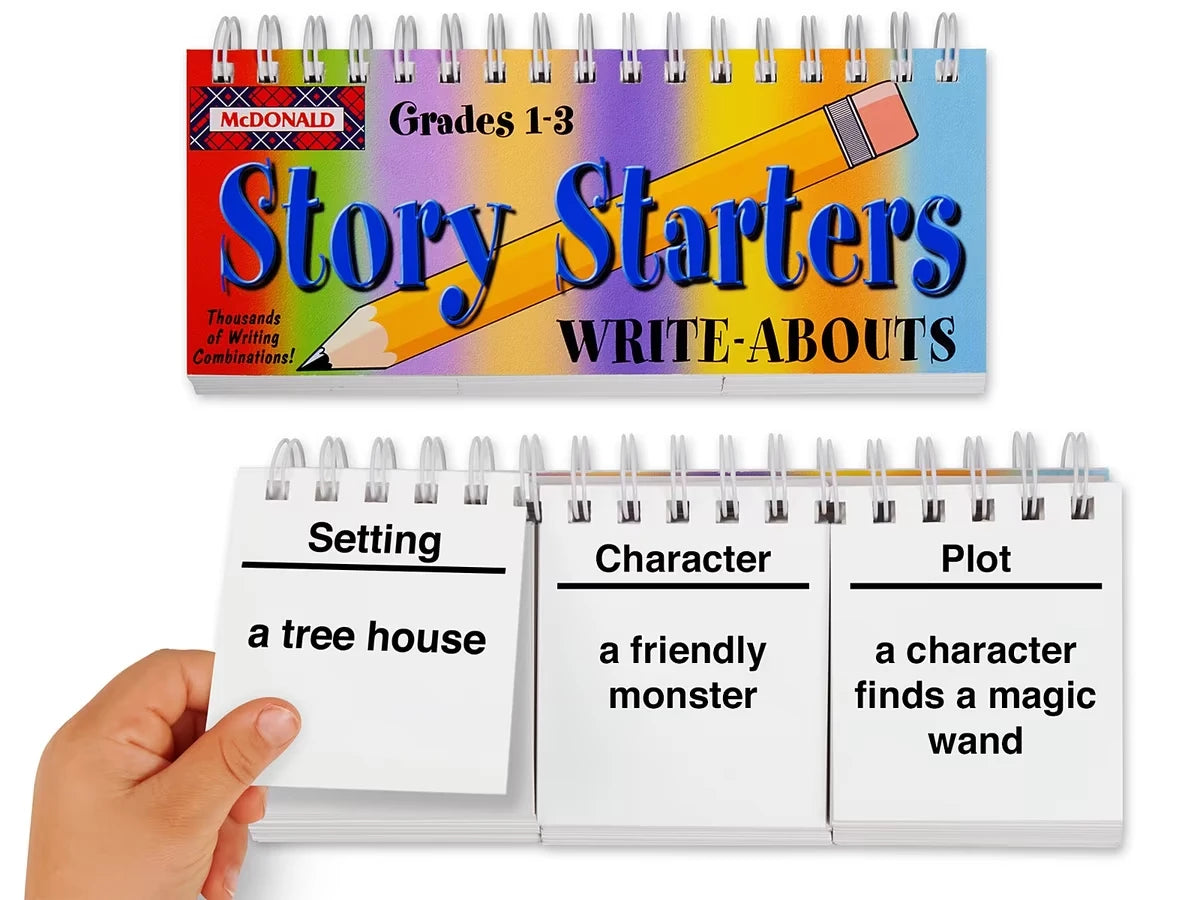 Let’s Get Writing! Story Starters Flip Book - Gr. 1-3 - US 5692