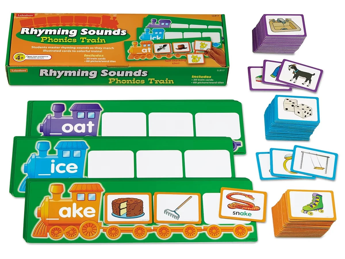 Rhyming Sounds Phonics Train - US 3579