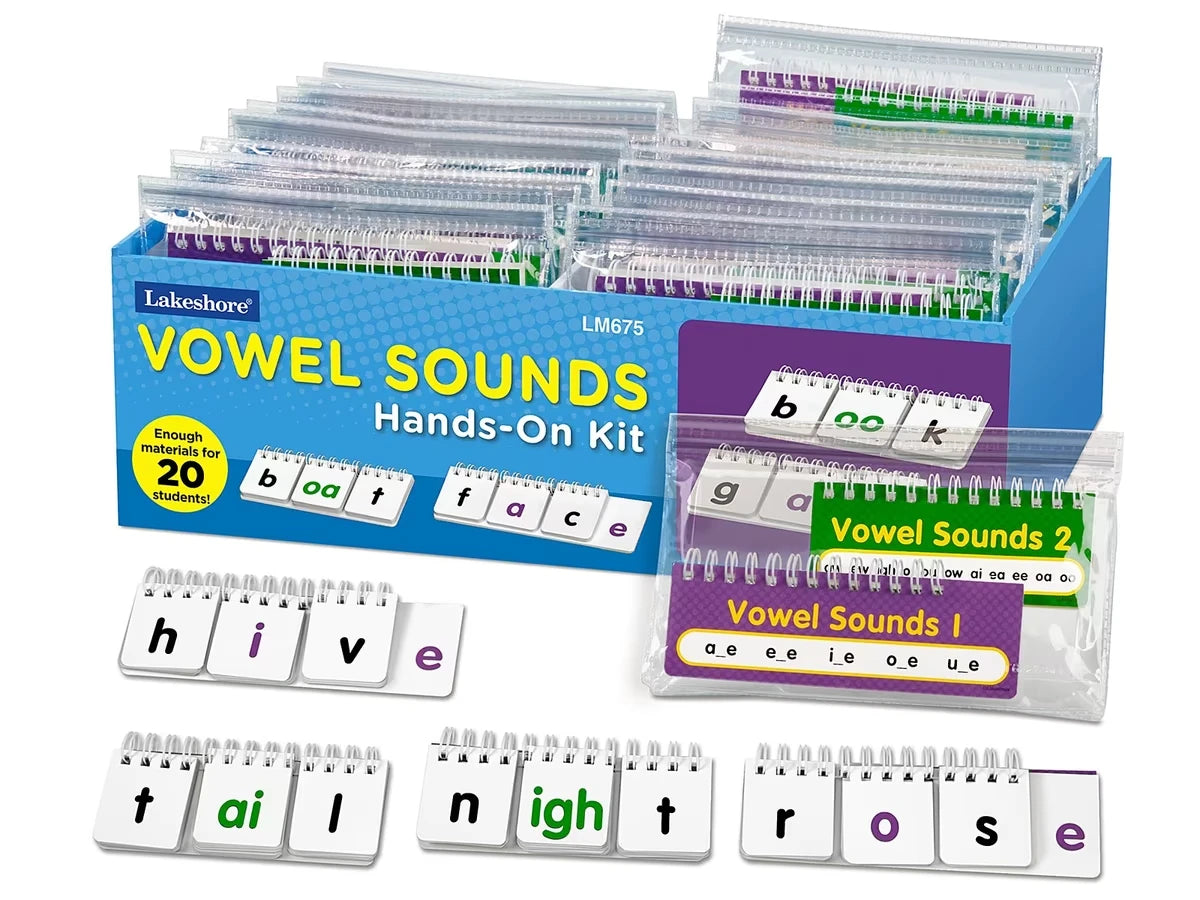 Vowel Sounds Hands-On Teaching Kit - US 1852