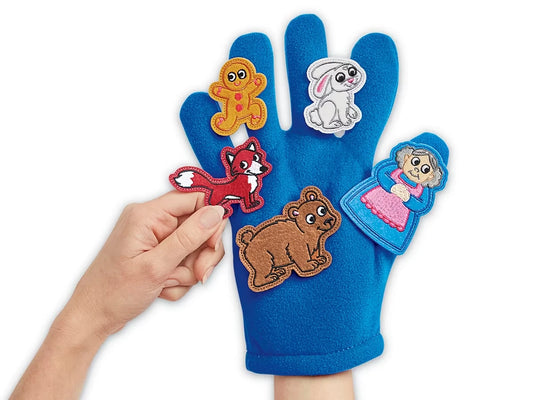 Gingerbread Man Storytelling Puppets - US 3954