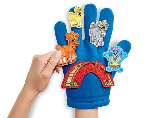Three Billy Goats Gruff Storytelling Puppets - US 7213