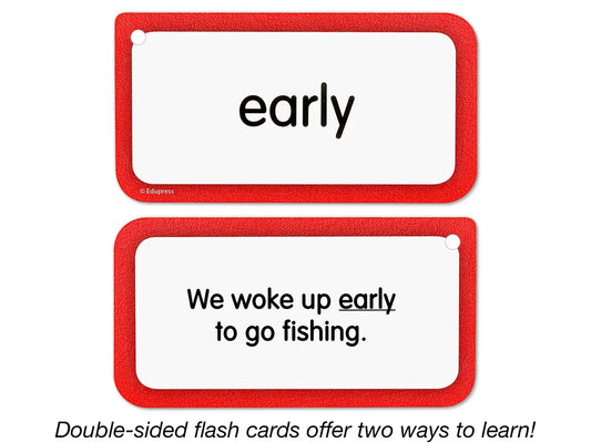 Sight-Words Flash Cards - Level 3 - US 1580