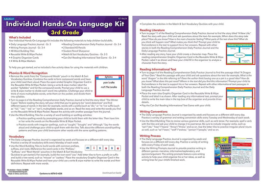 Individual Hands-On Language Kit – Gr. 3 - US 9427