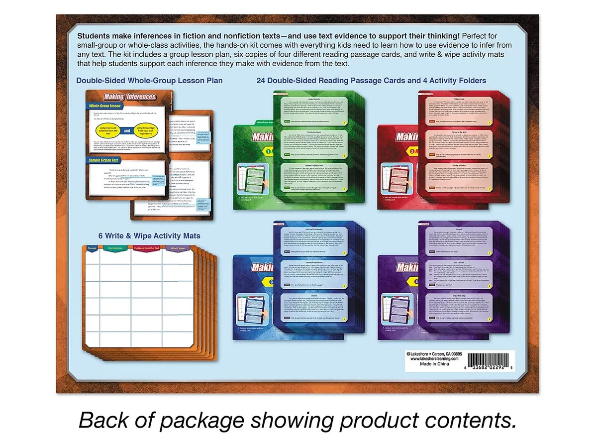 Making Inferences Finding Evidence Kit - Gr. 4-5 - US 1255