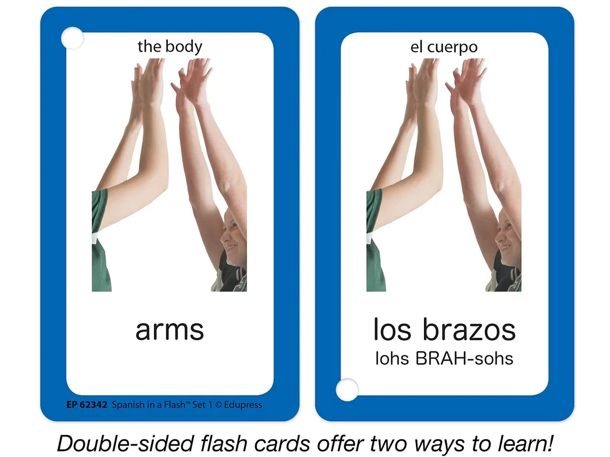Spanish in a Flash - US 3876