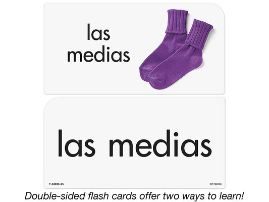 Palabras e imágenes (Spanish Picture-Words) Flash Cards - US 6477