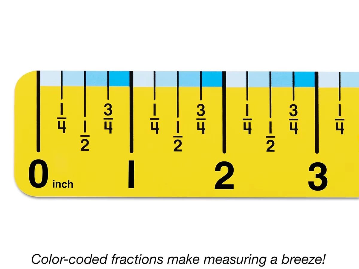 Easy-Read Rulers - Set of 30 - US 4634