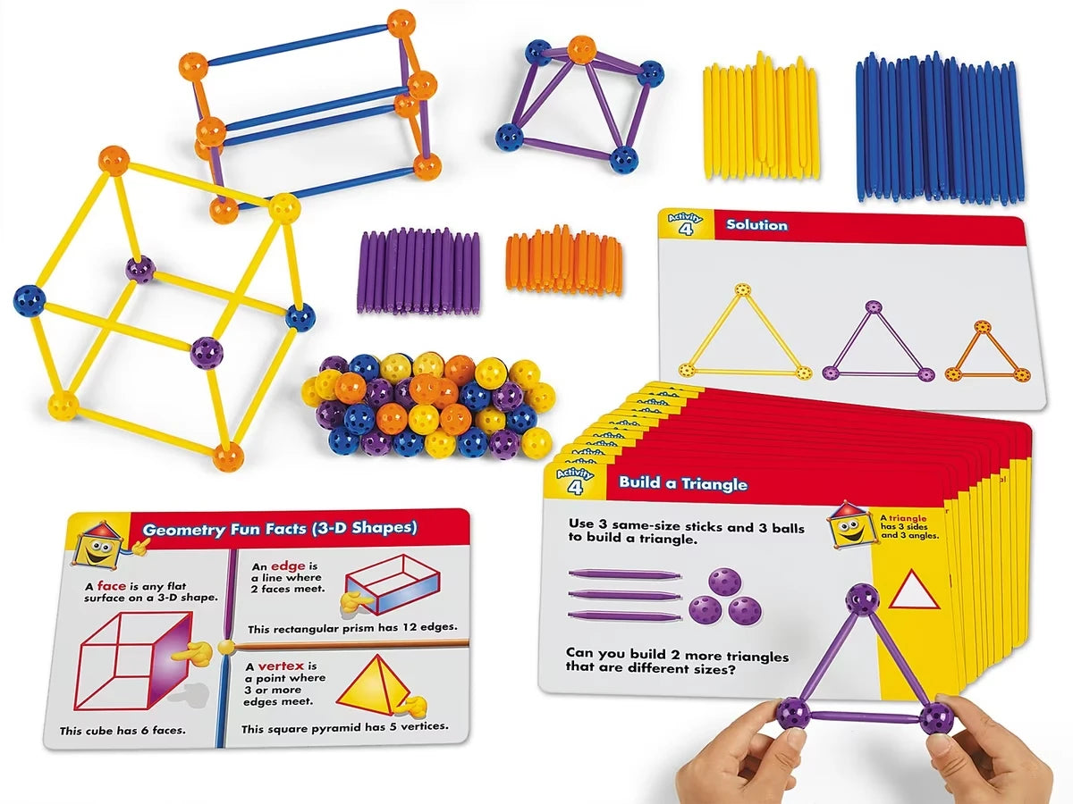 Build & Learn Geometric Shapes Kit - US 1404