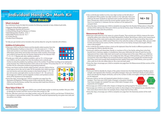 Individual Hands-On Math Kit – Gr. 1 - US 5173
