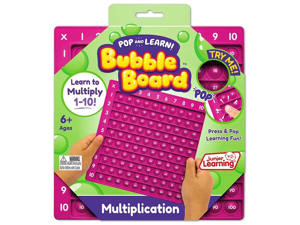 Multiplication Pop & Learn™ Bubble Board - US 2765