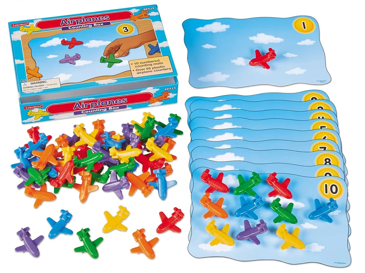Airplanes Counting Box - US 3160