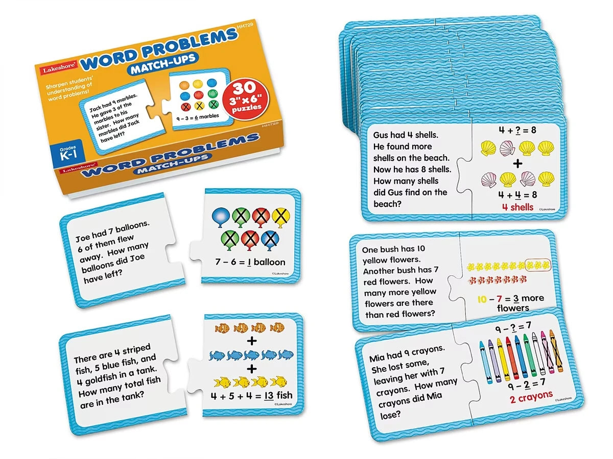 Word Problems Match-Ups - US 7705