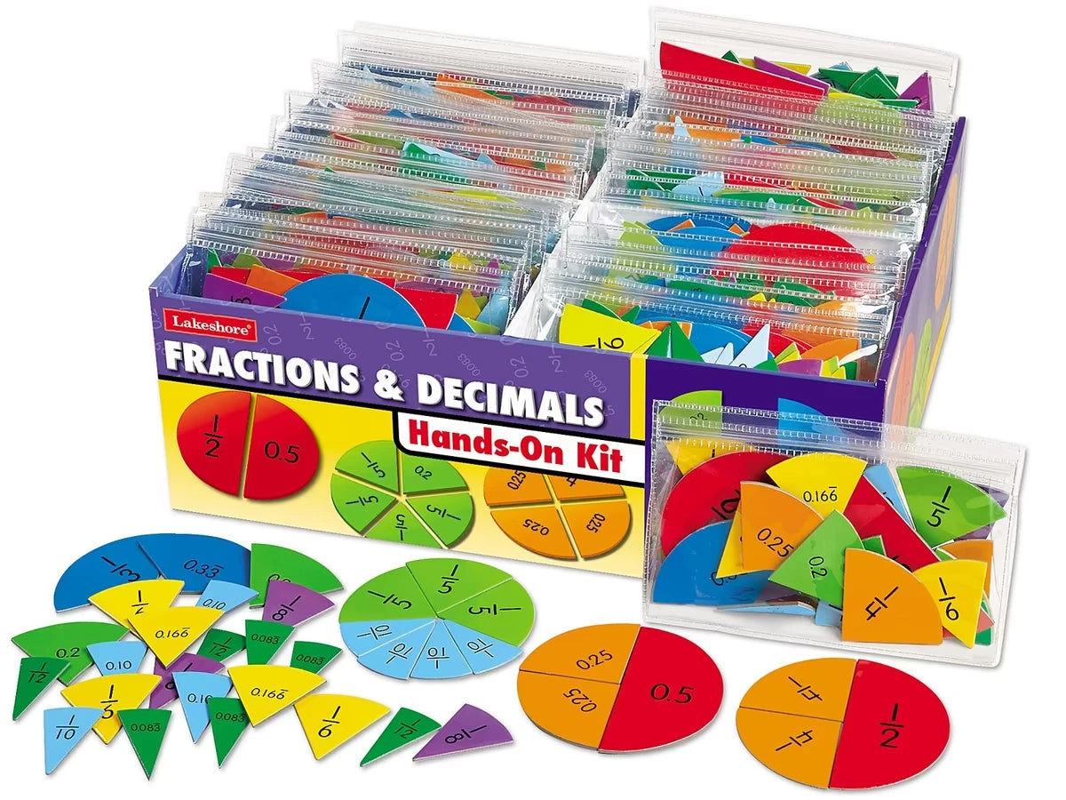 Fractions & Decimals Hands-On Teaching Kit - US 7513