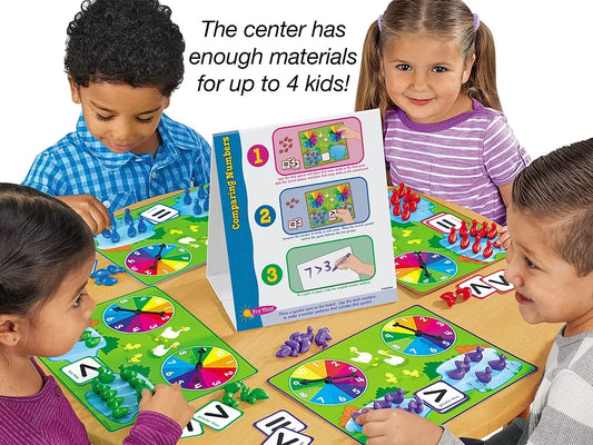 Comparing Numbers 1-10 Instant Learning Center - US 1957