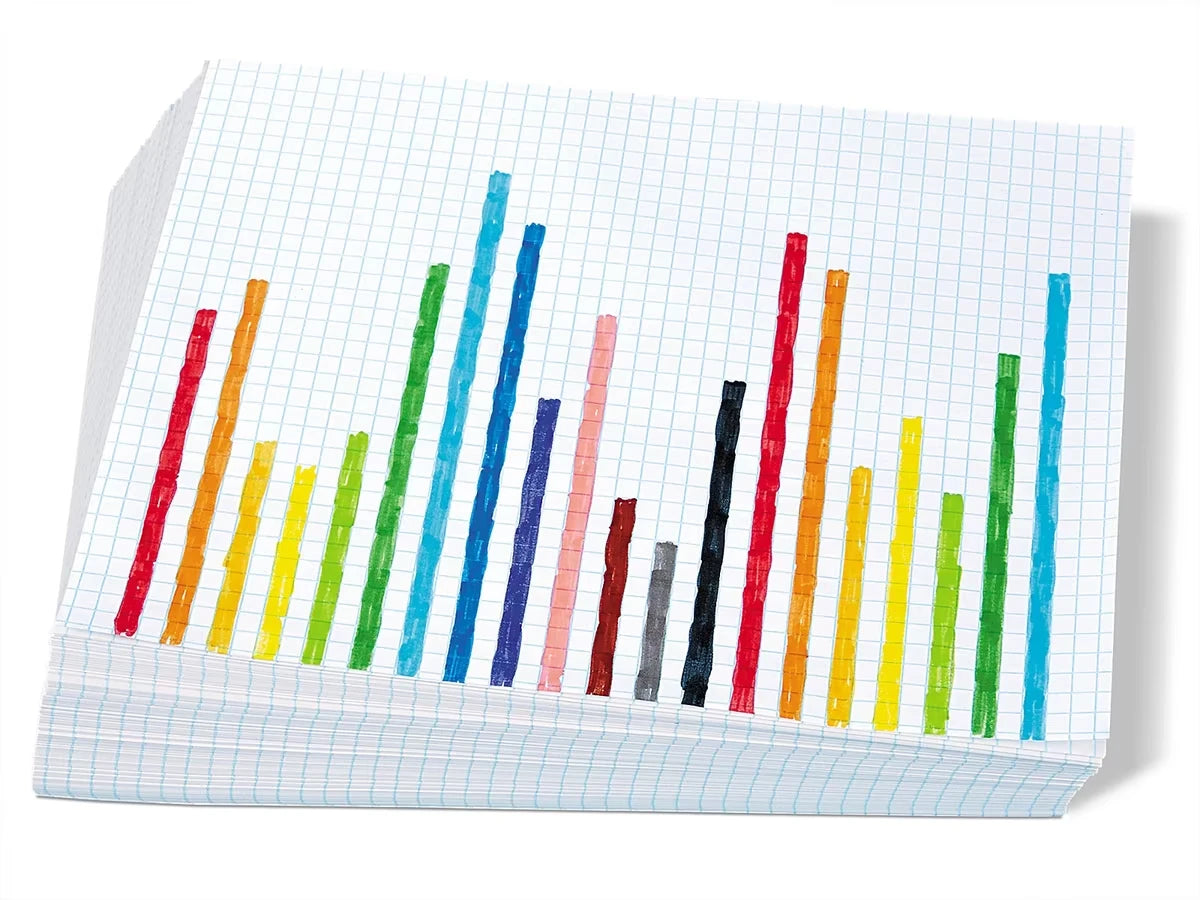 1/4" Graphing Paper - 500 Sheets - US 7594