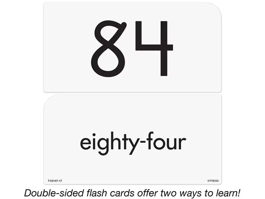 Numbers 0-100 Flash Cards - US 2293