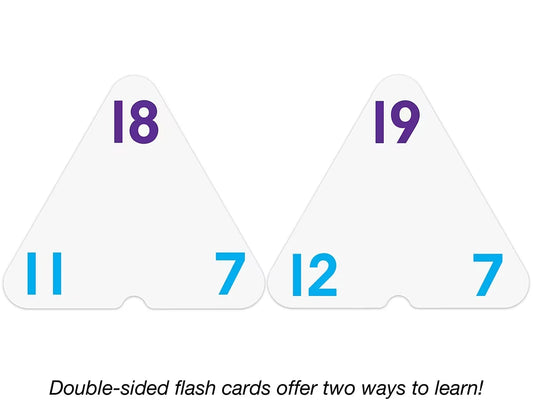 Addition & Subtraction Three-Corner® Flash Cards - US 9479