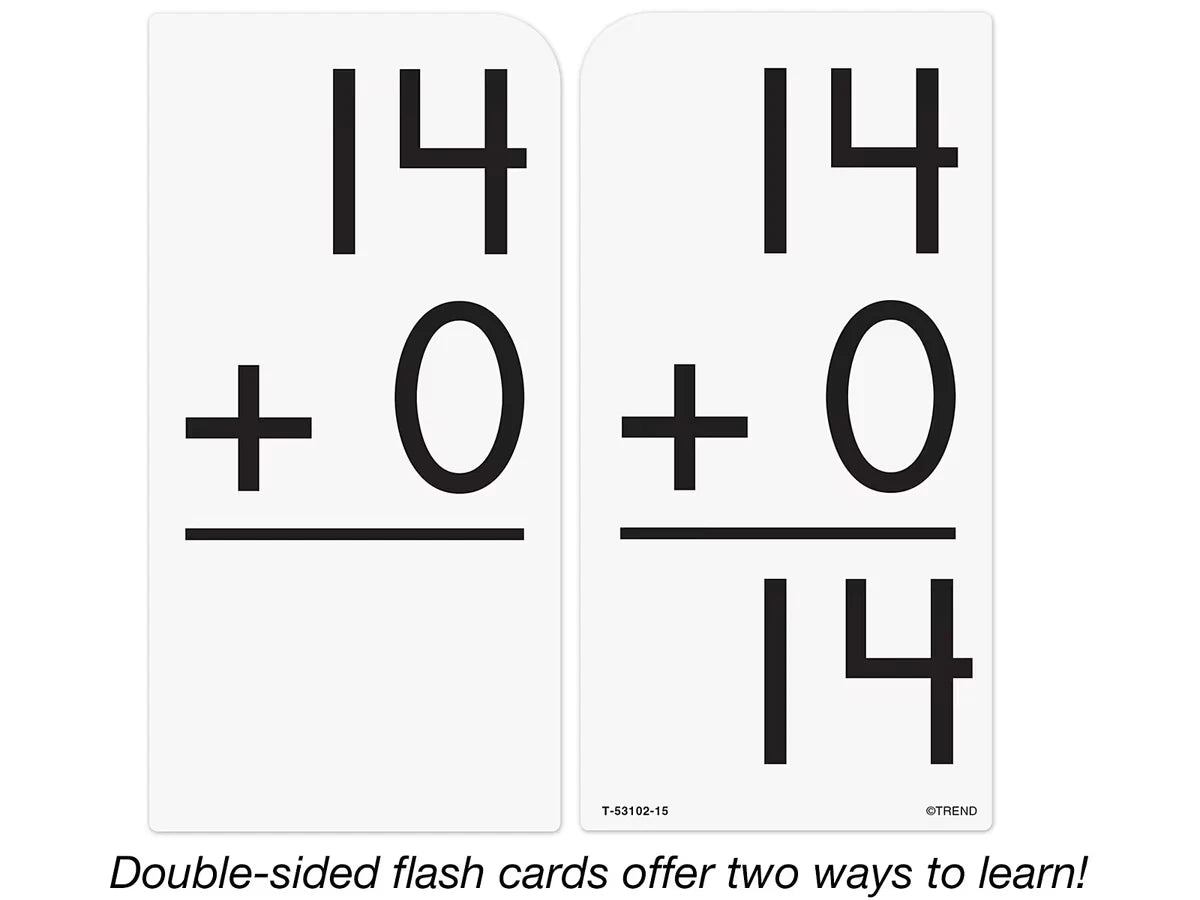 Addition 13-18 Flash Cards - US 5835