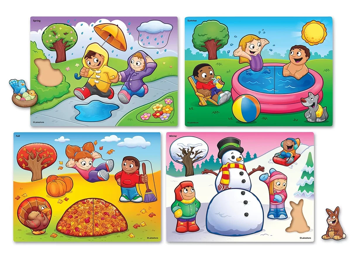 Seasons and Weather Puzzle Set - US 2169
