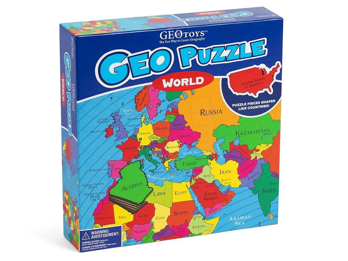 World GeoPuzzle - US 6114