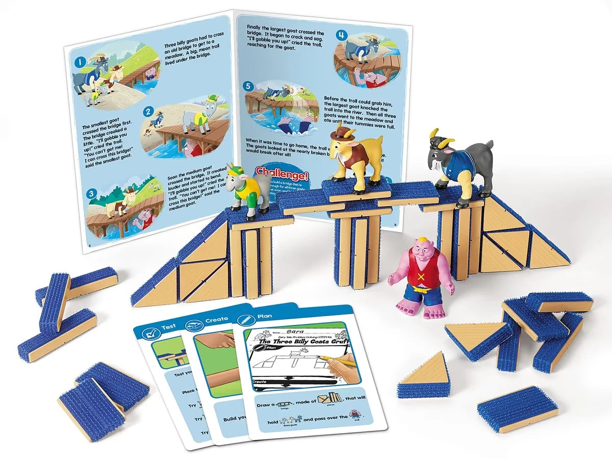 The Three Billy Goats Gruff Problem Solving STEM Kit - US 3578