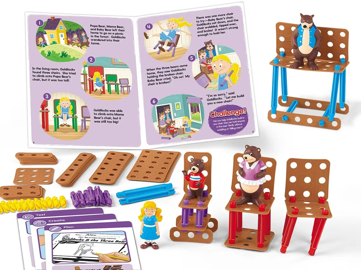 Goldilocks & the Three Bears Problem Solving STEM Kit - US 9208