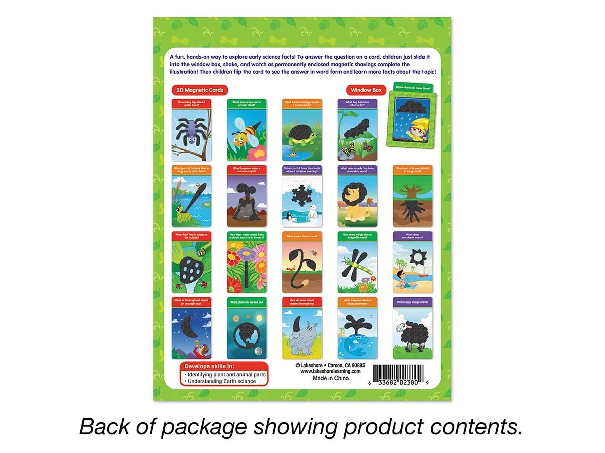 Shake & Reveal Science Cards - US 4239