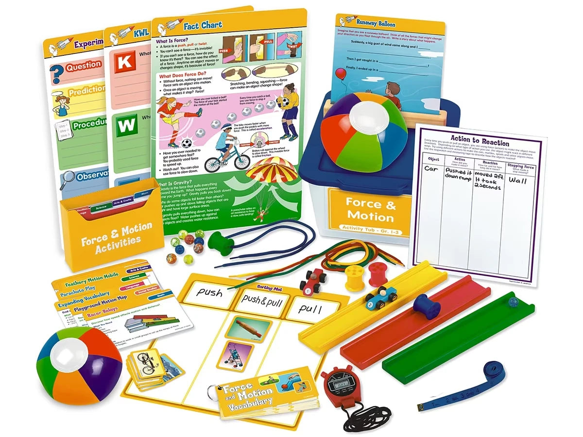 Force & Motion Activity Tub - Gr. 1-3 - US 2810