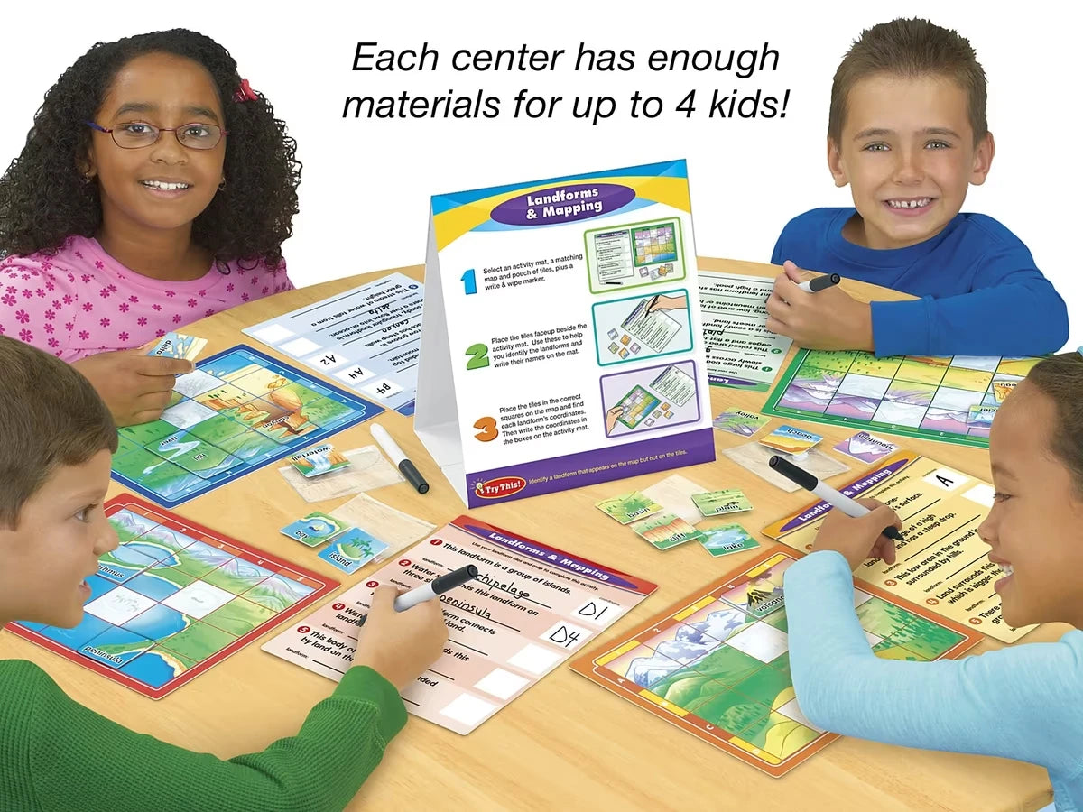 Social Studies Instant Learning Centers - Complete Set - US 3225