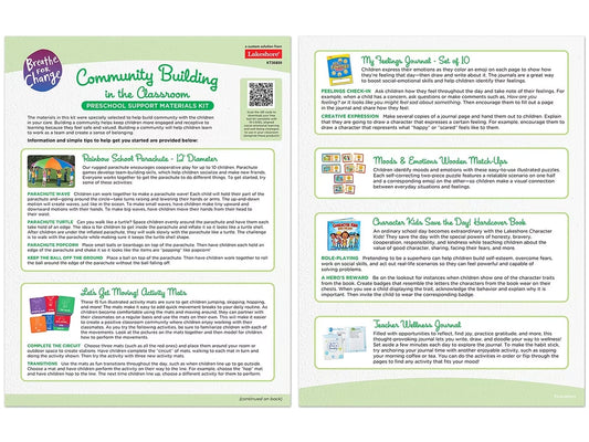 Breathe For Change Community Building in the Classroom - Preschool - US 7801