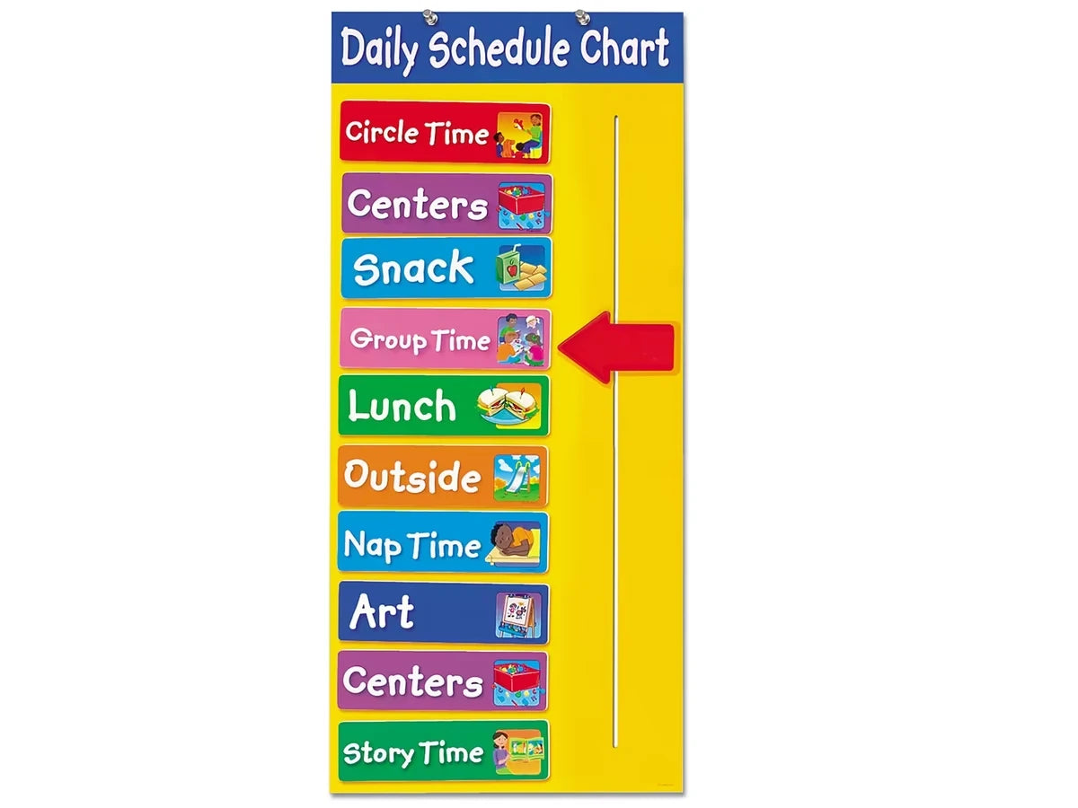 What Will We Do Today? Schedule Chart - US 1135