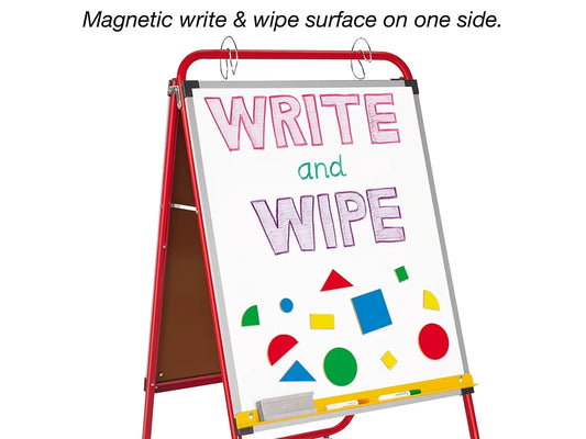 All-Purpose Teaching Easel with Locking Casters - US 7872