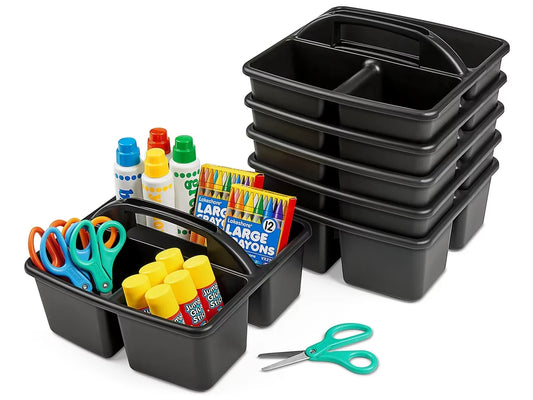 Black Classroom Supply Caddies - US 3488