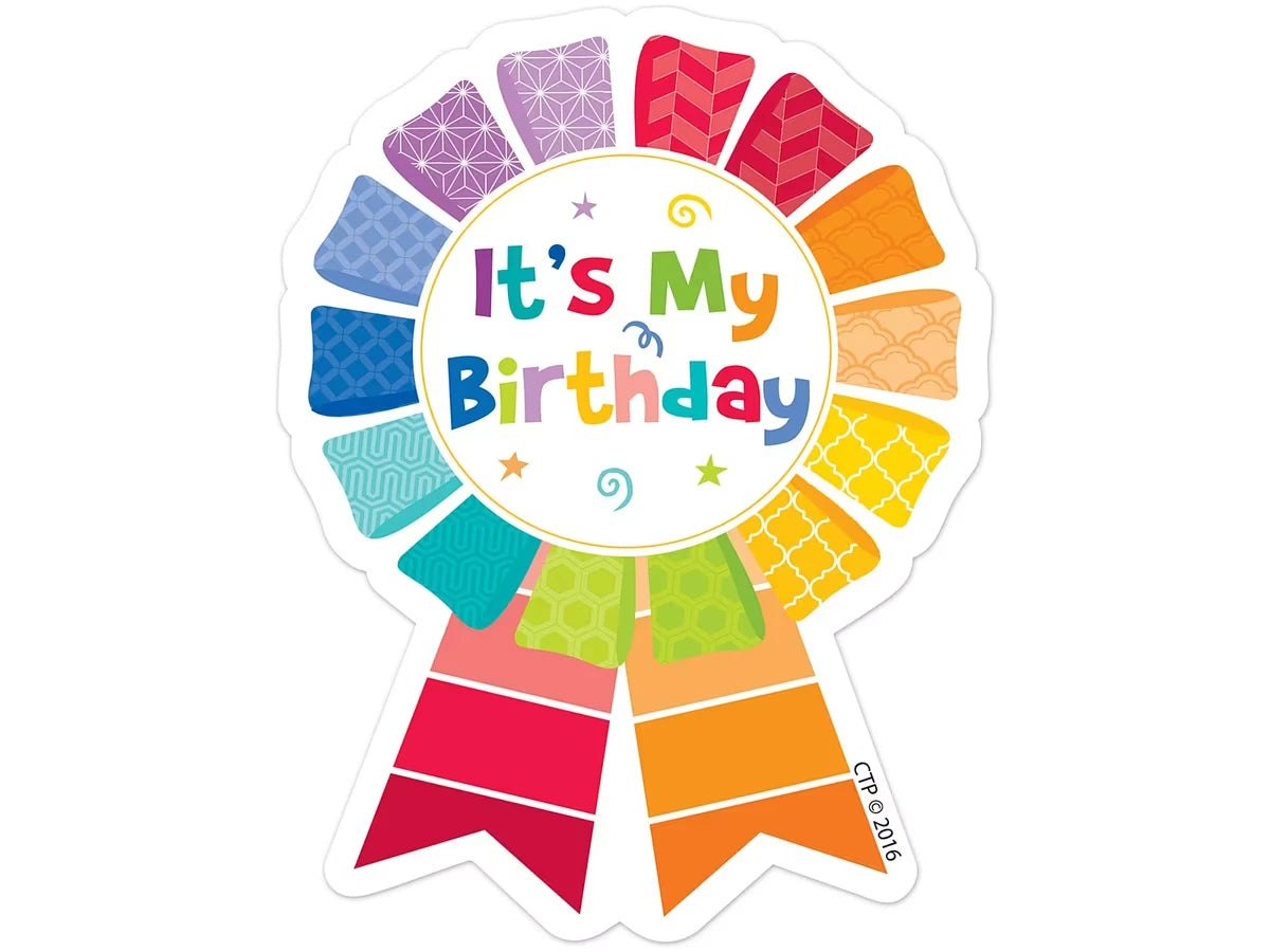 Painted Palette Birthday Badges - US 4277