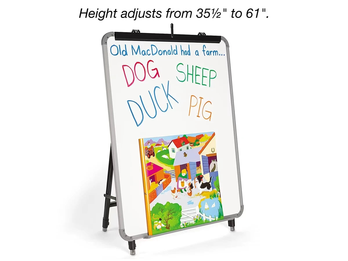 Magnetic Write & Wipe Adjustable Easel - US 3211