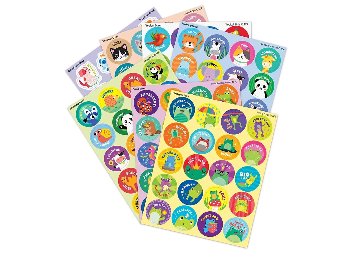 Animal Friends Scented Stickers - Variety Pack - US 8857