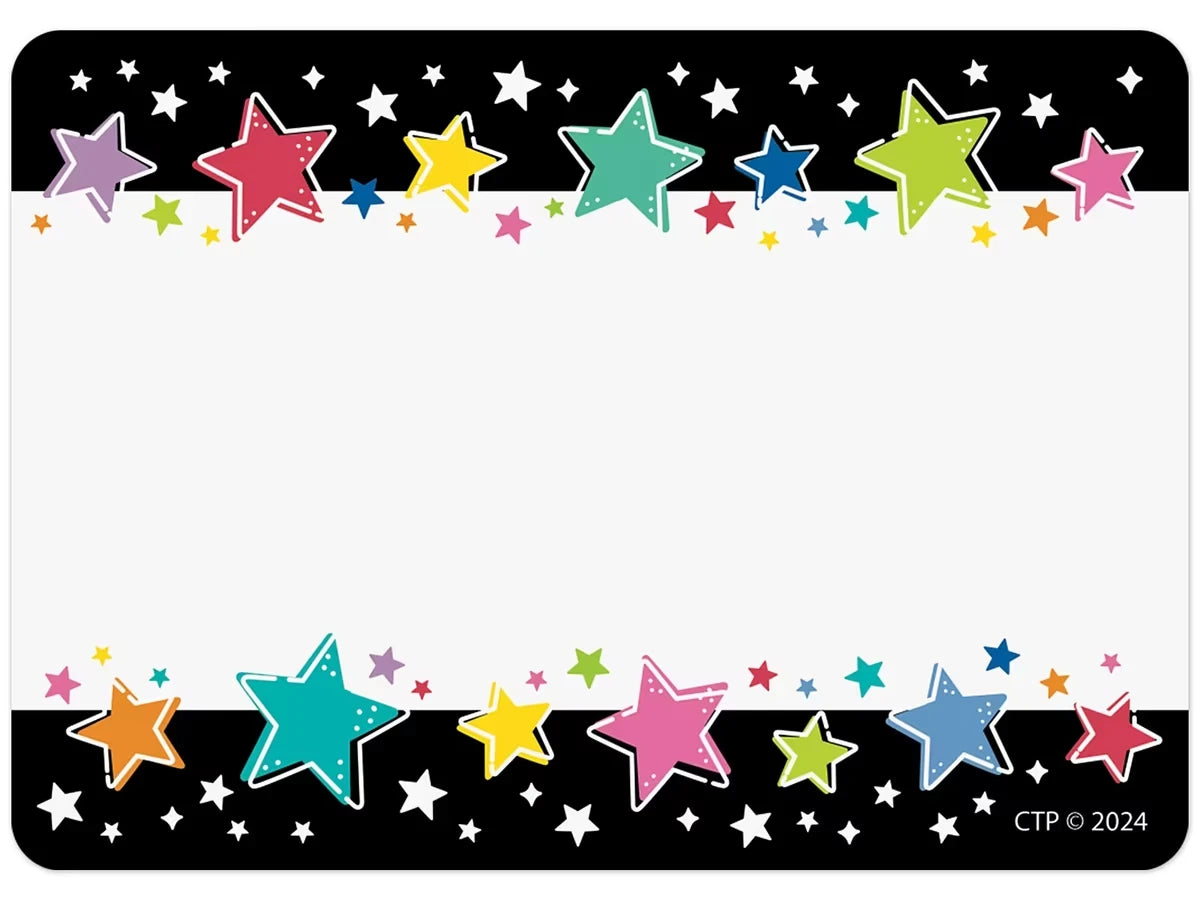 Star Bright Name Tags - US 5434
